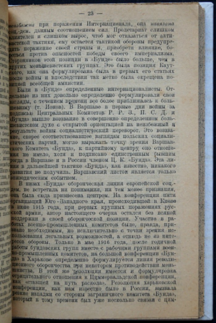 Рафес М. Г. Два года революции на Украине: эволюция и раскол «Бунда»