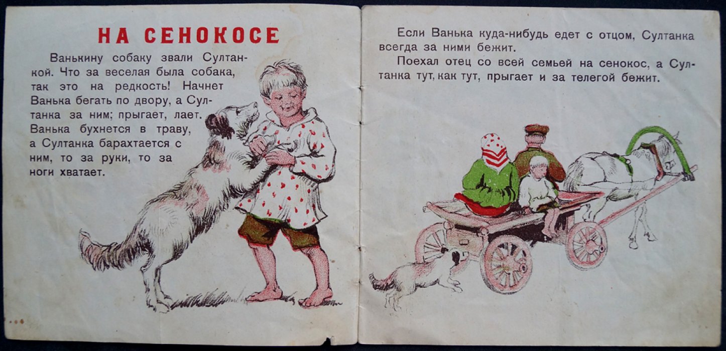 На сенокосе: книжка с картинками в красках для малых ребят