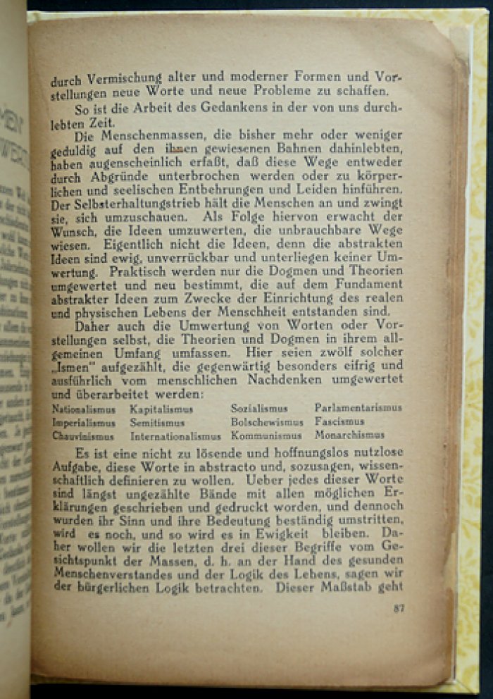Н. В. Снессарев — «Провокация монархизма» (политический памфлет на русском, английском и немецком)