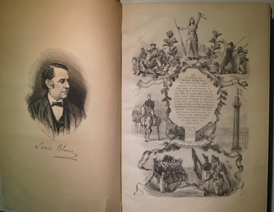 Луи Блан. «История десяти лет правления Луи-Филиппа (1830–1840)». Полное иллюстрированное издание (2 тома) с неизданным предисловием автора и новыми иллюстрациями Луи Дюнки