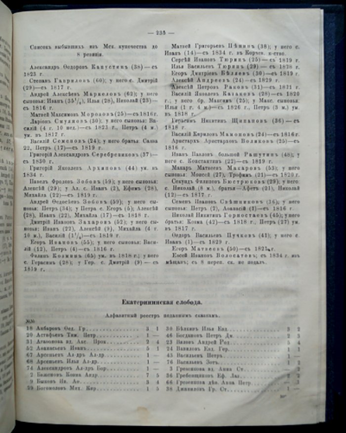 Материалы для истории московского купечества. Том 7: 8-я ревизия (1833–1834)
