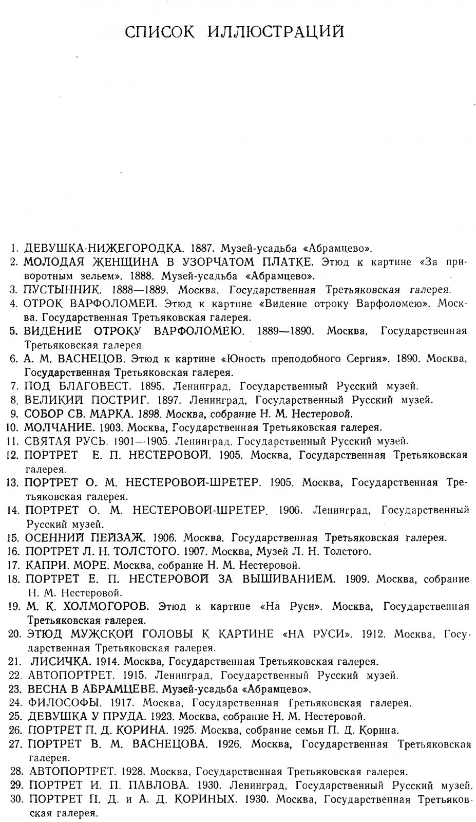 Нестеров Михаил Васильевич 1862-1942. Альбом.