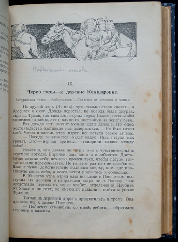 В дебрях Уссурийского края: дневниковые записи и зарисовки экспедиций Владимира Арсеньева