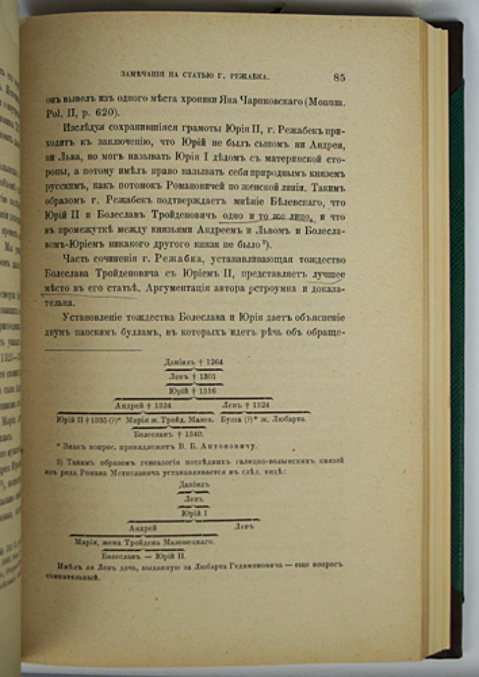 Юрий II Болеслав (Болеслав Тройденович) — князь всей Малой Руси: исторические исследования и материалы с таблицами (1907)