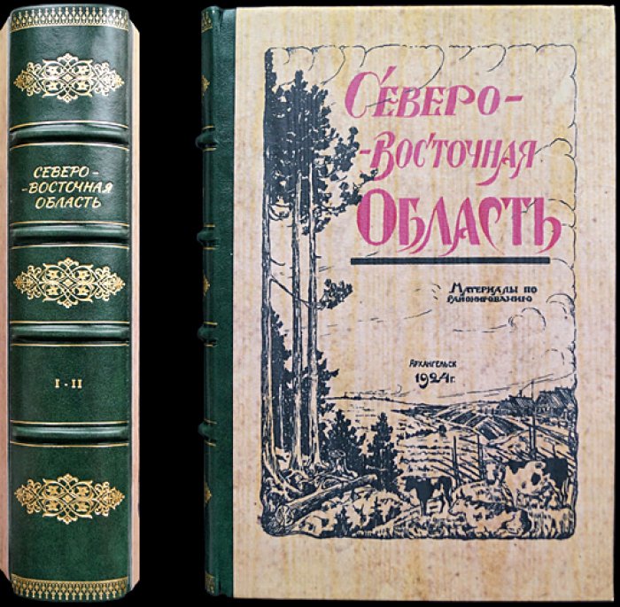 Северо-Восточная область: материалы по административно-экономическому районированию (в 2 частях, единственный комплект). Редкое издание 1924–1925 гг.