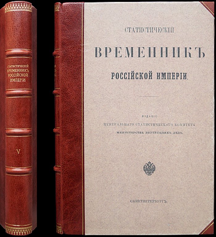 Статистический временник Российской Империи. Серия II, выпуск 5: Почтовая и телеграфная деятельность (1857–1866), ярмарки и пожарная статистика