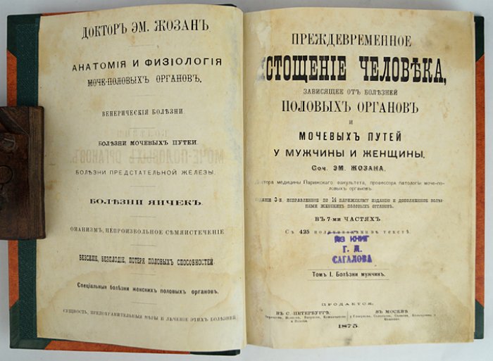 Преждевременное истощение и болезни мочеполовой сферы у мужчин и женщин: анатомия, физиология и терапия (в двух томах, третье исправленное издание)