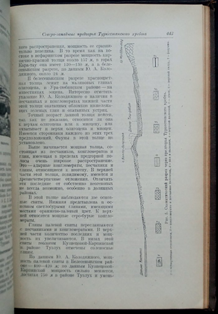 Геология Узбекской ССР: порайонные описания. В 3 томах