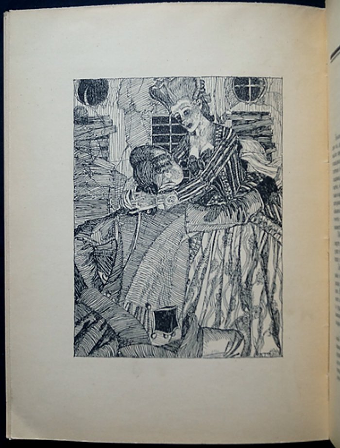 Эрнст Теодор Амадей Гофман. «Двойники» — библиофильское издание 1922 года (Петрополис)