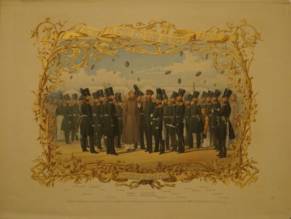 Атлас «История Лейб-гвардии Финляндского полка» (1806–1881): портреты и рисунки