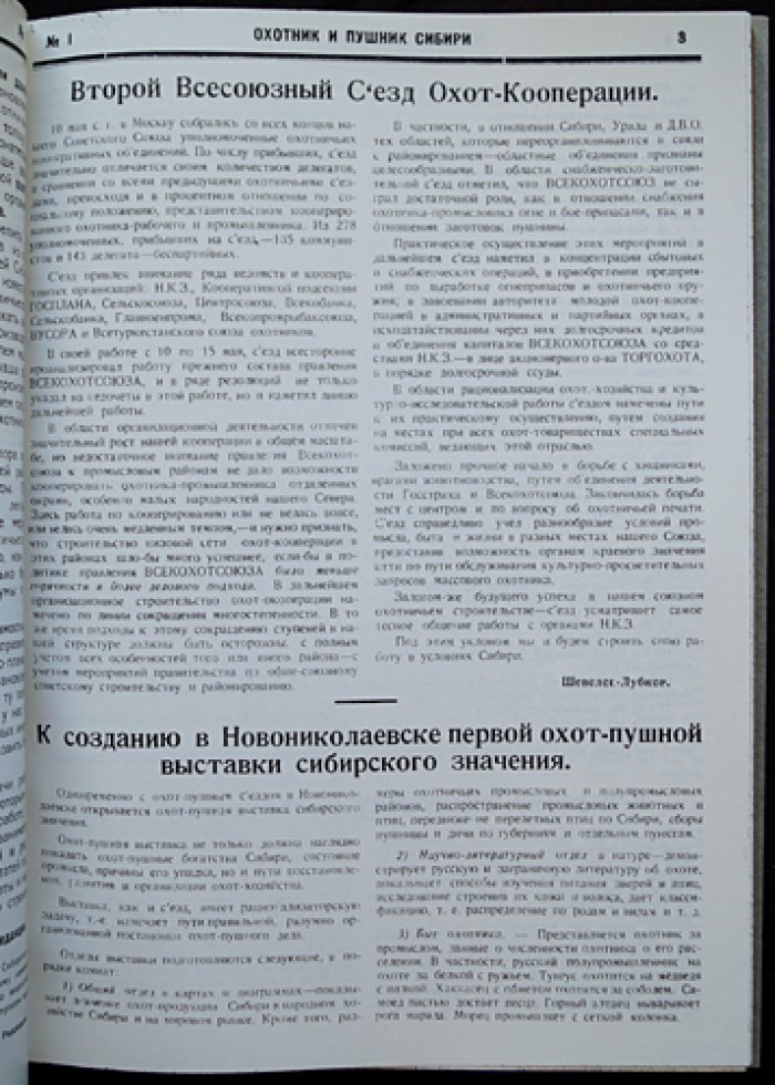 Охотник и Пушник Сибири: полный комплект журнала за 1925 год (подшивка)