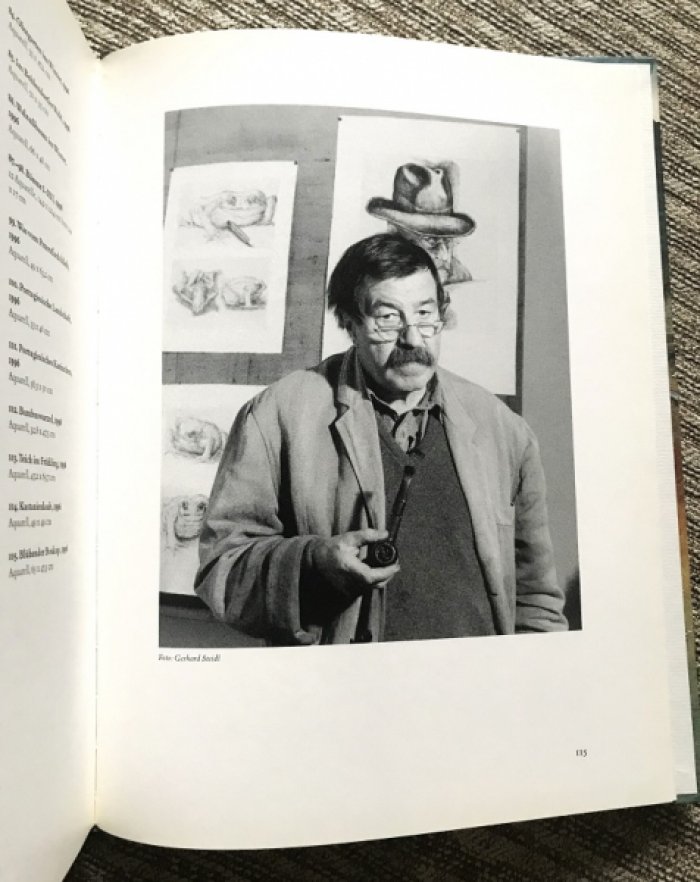 Gunter Grass . Ohne die Feder zu wechseln . Zeichnungen, Druckgrafiken, Aquarelle, Skulpturen / Гюнтер Грасс. Не меняя пера. Рисунки. Печатная графика. Акварель.Скульптура.