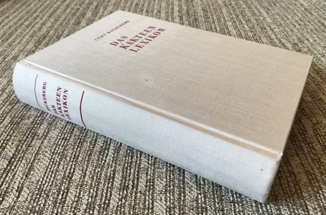 Backeberg Curt . Das kakteenlexicon . Enumeratio diagnostica Cactacearum / Бакеберг Курт . Энциклопедия кактусов .