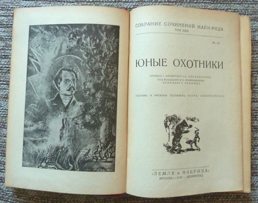 Майн Рид. Собрание сочинений. Том XXIII. Юные охотники.