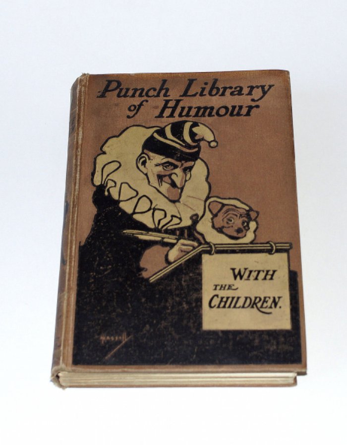Punch Library Humour. Mr. Punch with The Children.