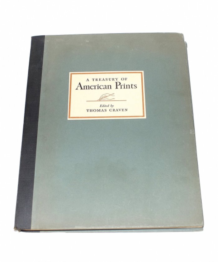 Thomas Craven (editor). A Treasury of American Prints.