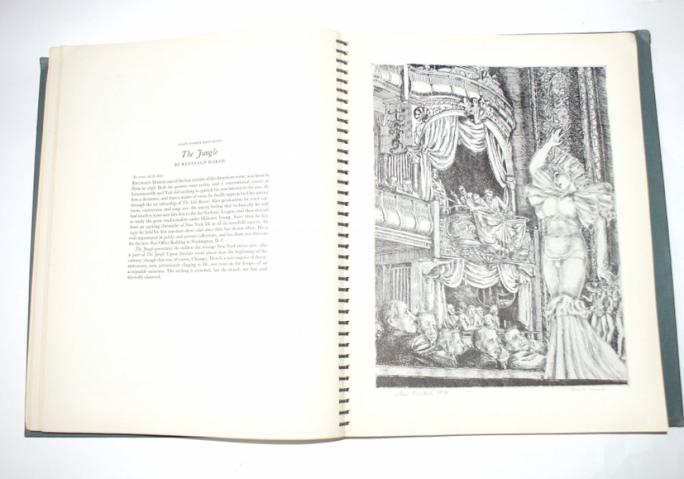 Thomas Craven (editor). A Treasury of American Prints.