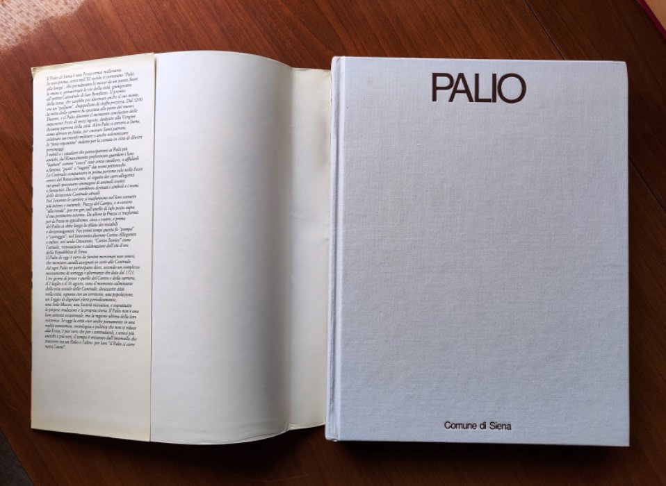 Alessandro Falassi, Giuliano Catoni. Palio.