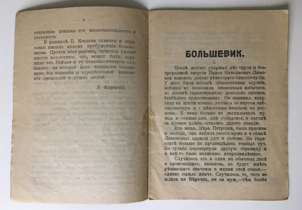 Козлов П. Большевик.