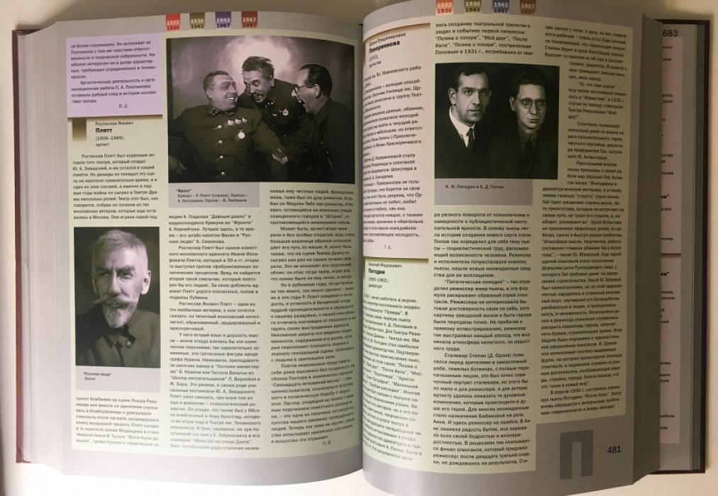 Дубровский В. Я. Театр Революции - Театр Драмы - Театр имени Вл. Маяковского. Весь театр за 75 лет. Энциклопедический словарь.