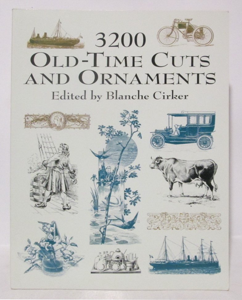 3200 Old-Time cuts and ornaments.