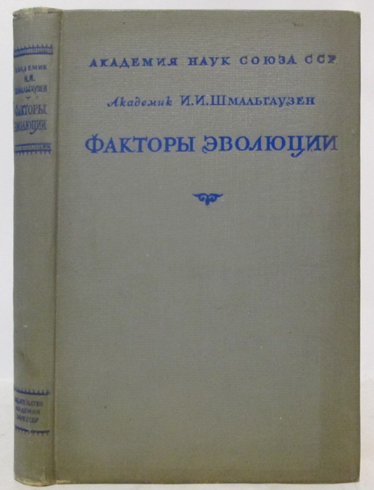Шмальгаузен И. И. Факторы эволюции (теория стабилизирующего отбора).