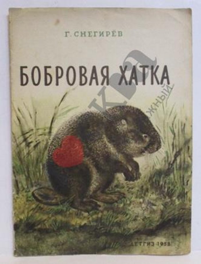 Снегирев Г. Я. Бобровая хатка.