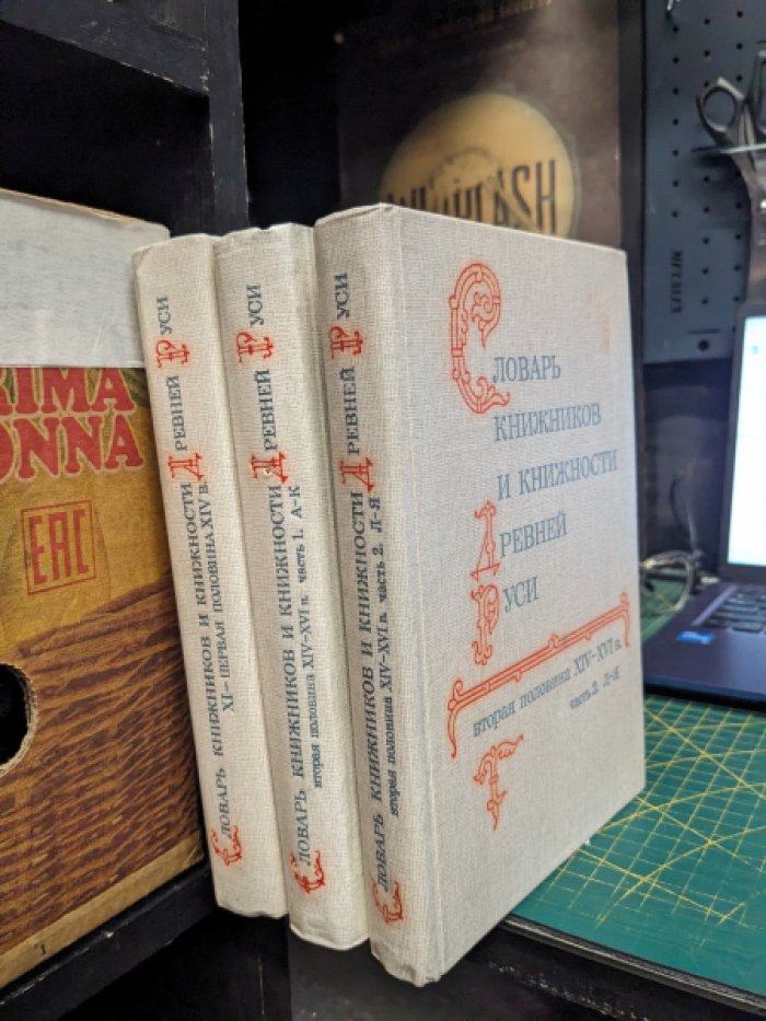 Словарь книжников и книжности Древней Руси. В трех книгах.