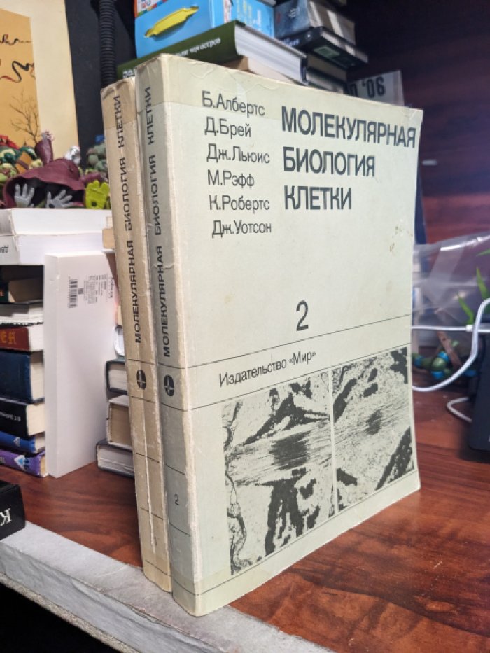 Албертс [Альбертс] Б., Брей Д., Льюис Дж., Рэфф М., Робертс К., Уотсон Дж. Молекулярная биология клетки. В 3-х томах. Том 1 и 2