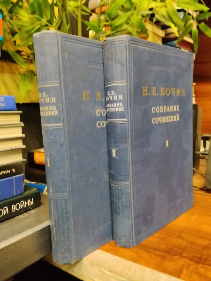 Кочин Н.Е. Собрание сочинений. В 2-х томах.