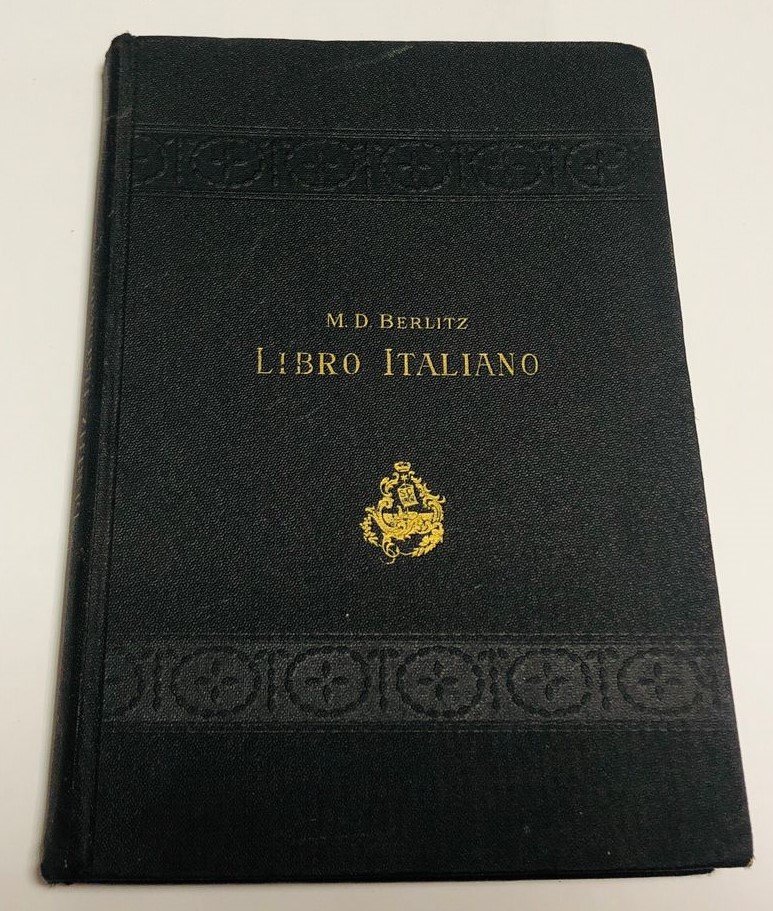 M. D. Berlitz Libro Italiano.