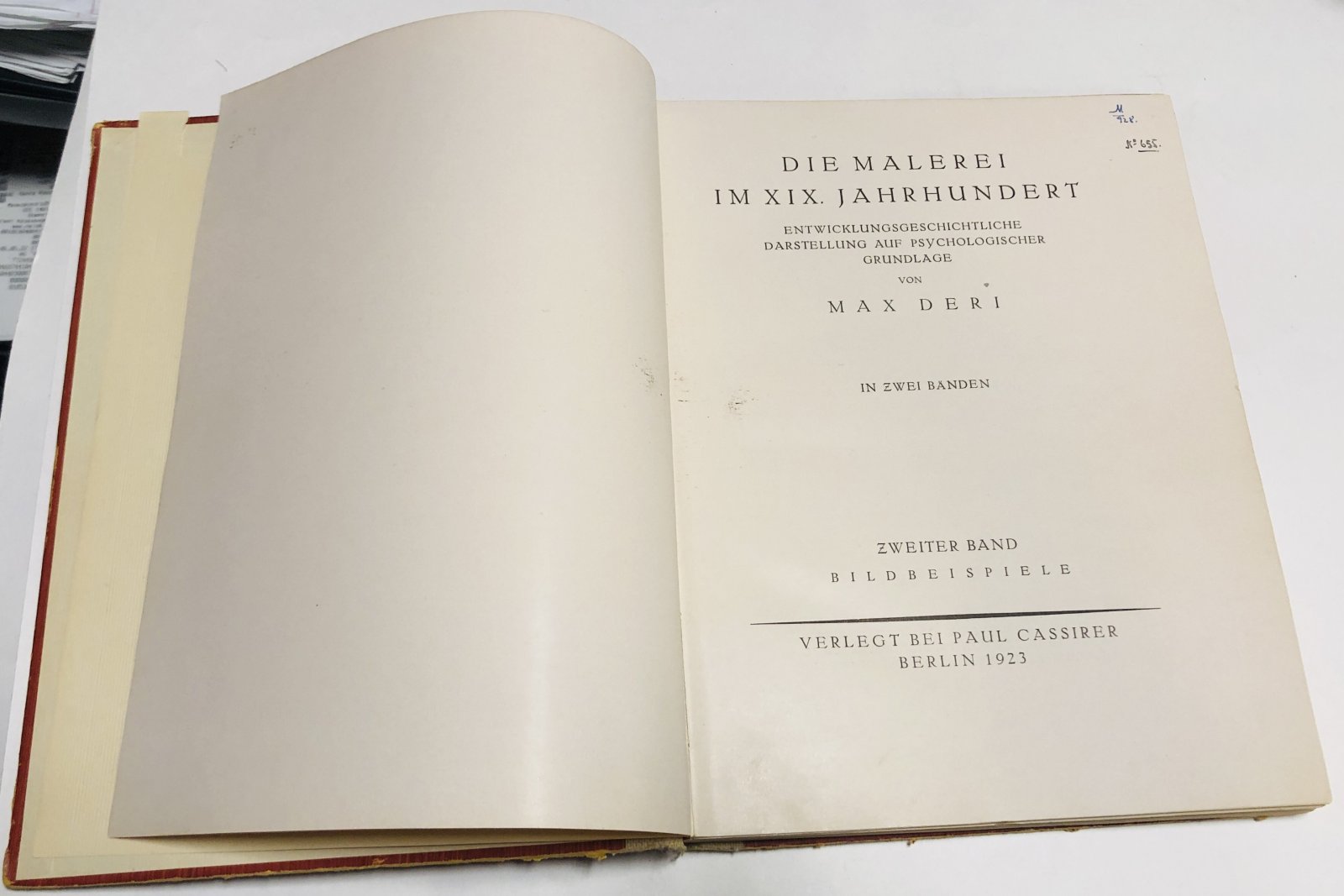 Deri, Max. Die malerei im XIX jahrhundert.