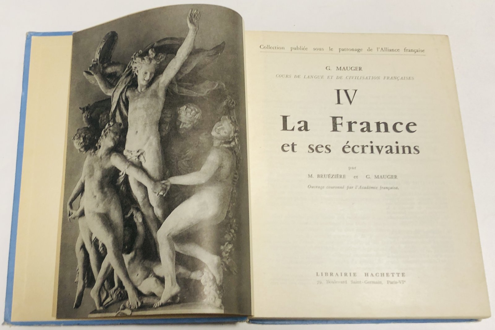 Mauger G. Langue et Civilisation Francaises. 4 том.