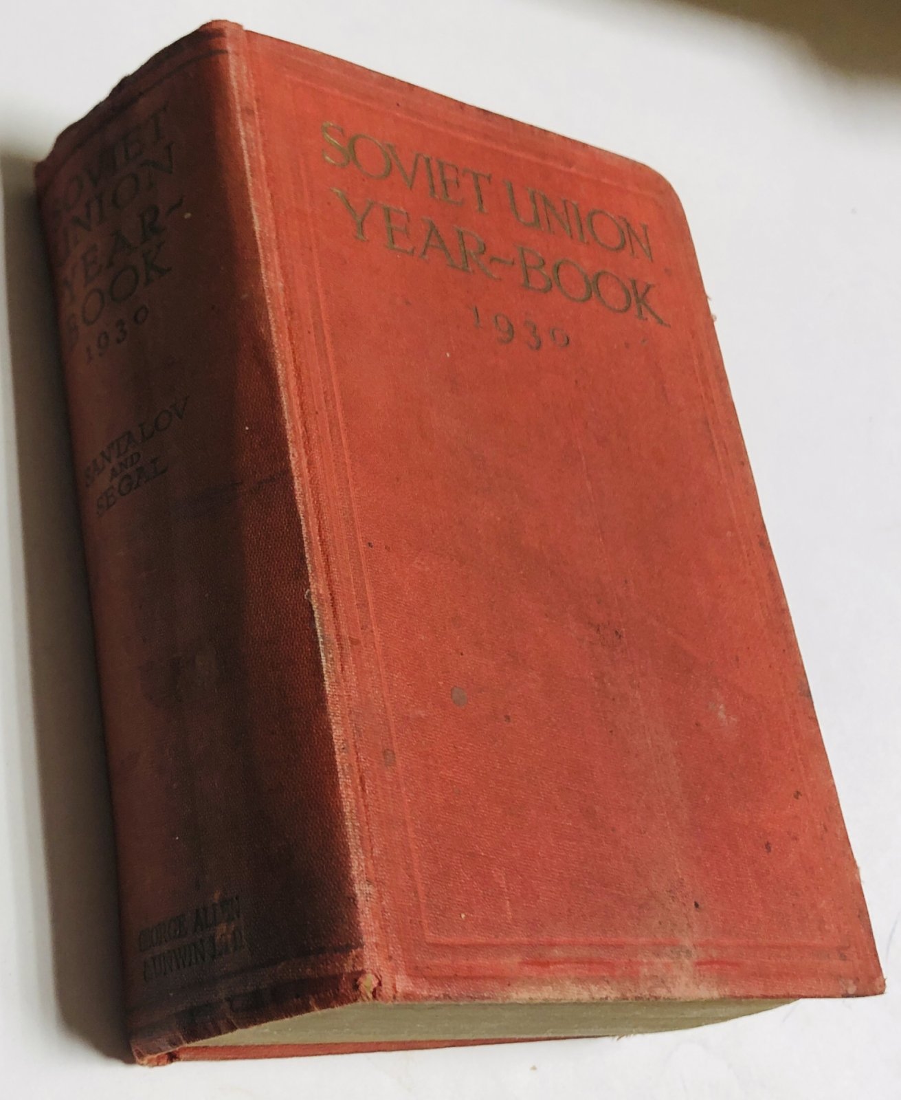 Santalov, A. A. Soviet Union year-book 1930.