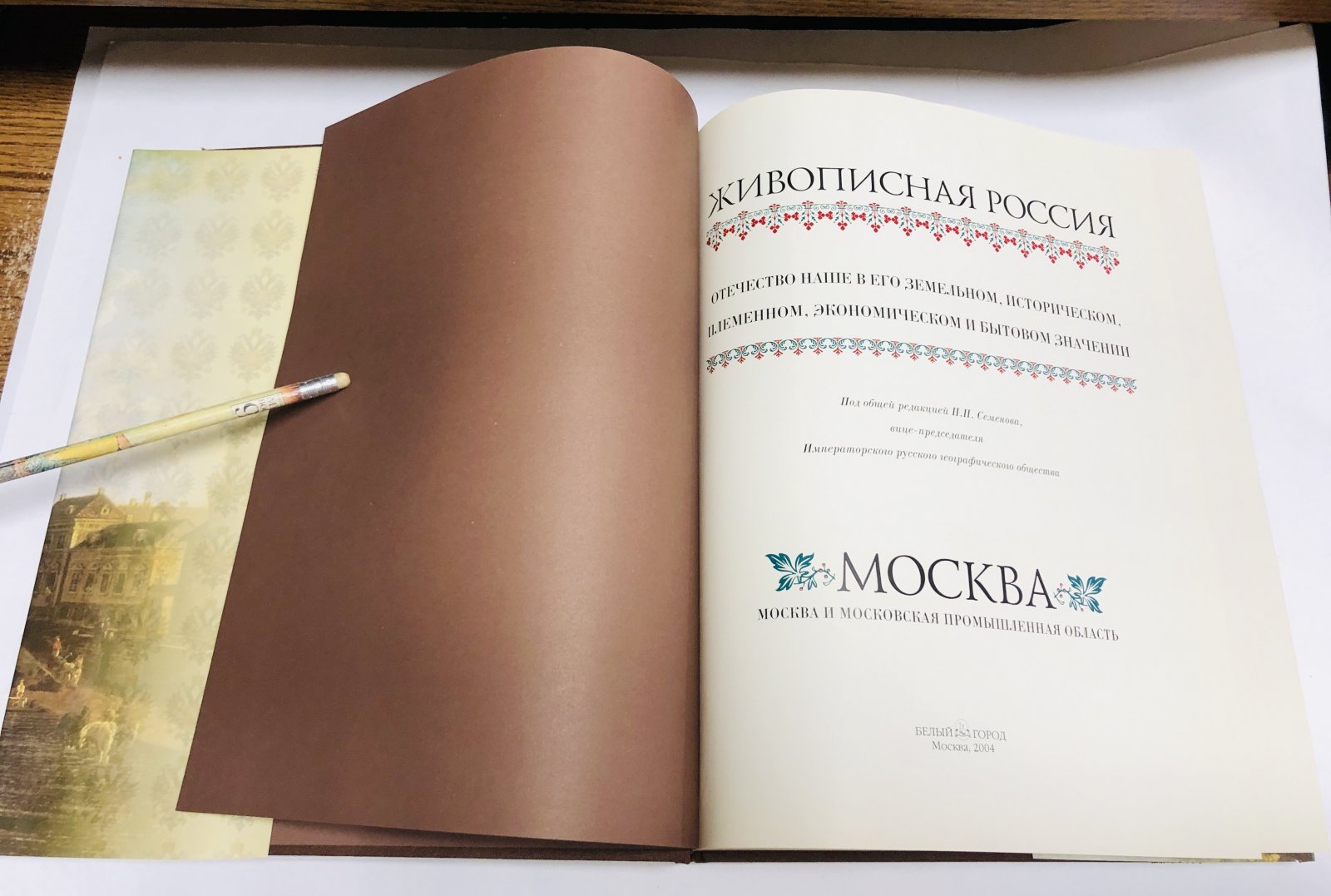 Москва и Московская промышленная область. Живописная Россия