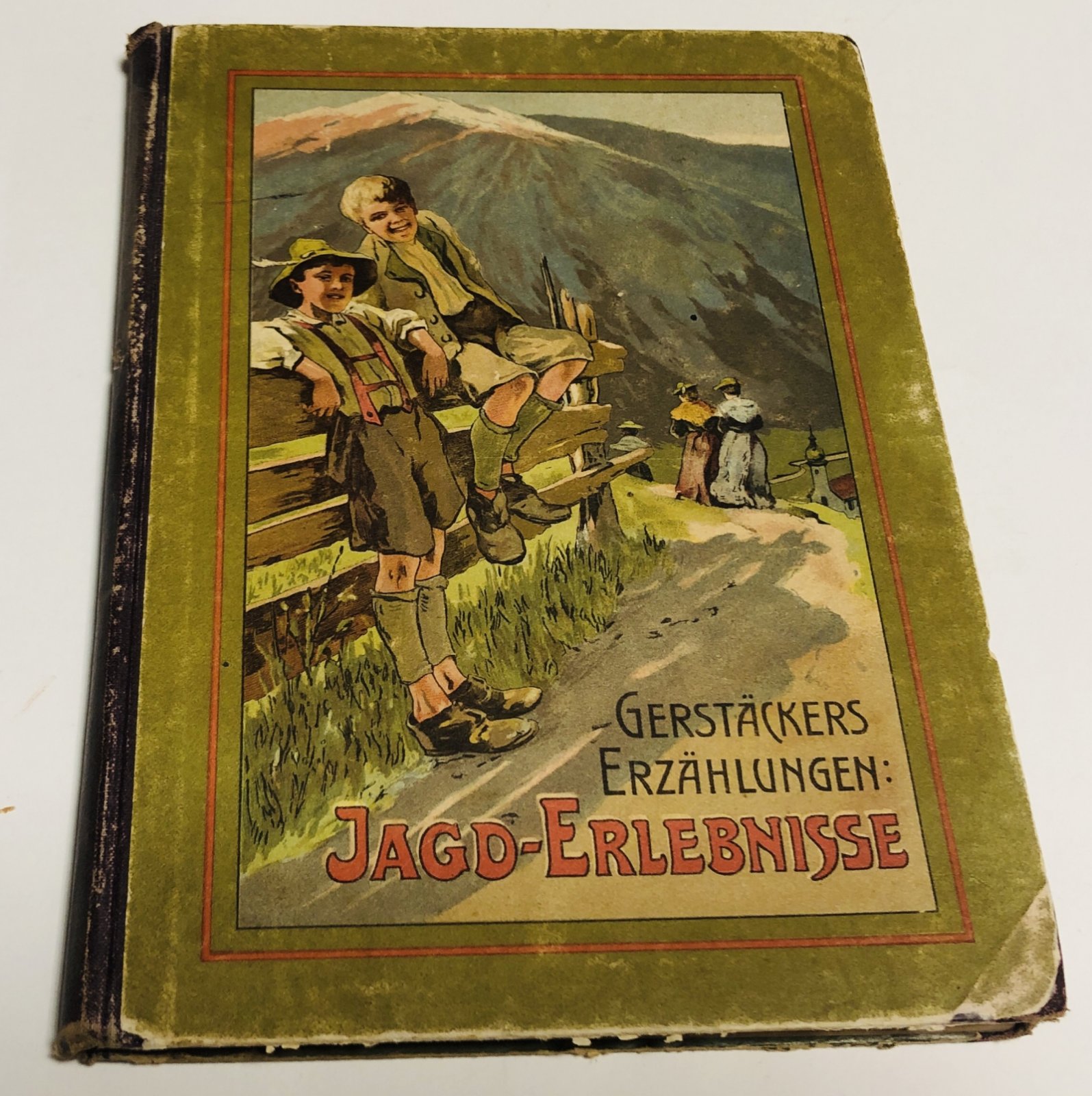 Gerstackers Erzahlungen. Jagd-Erlebnisse. Охотничьи истории