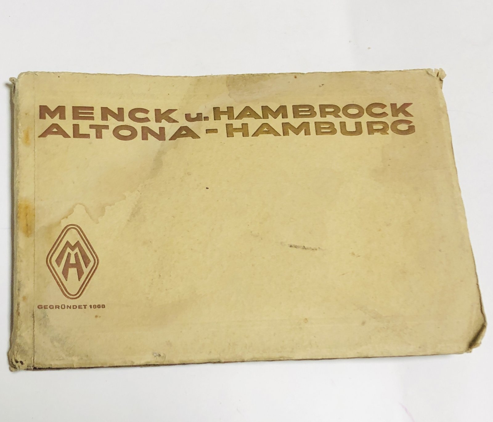 Menck U.Hambrock Altona-Hamburg. Каталог экскаваторов