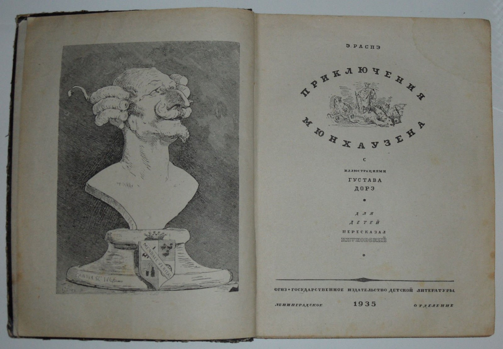 Распэ Э. Приключения Мюнхаузена.