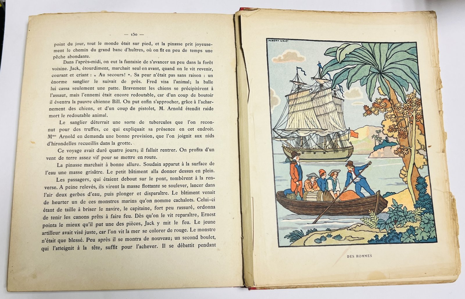Wyss Rodolphe. Le Robinson suisse / Швейцарский робинзон.