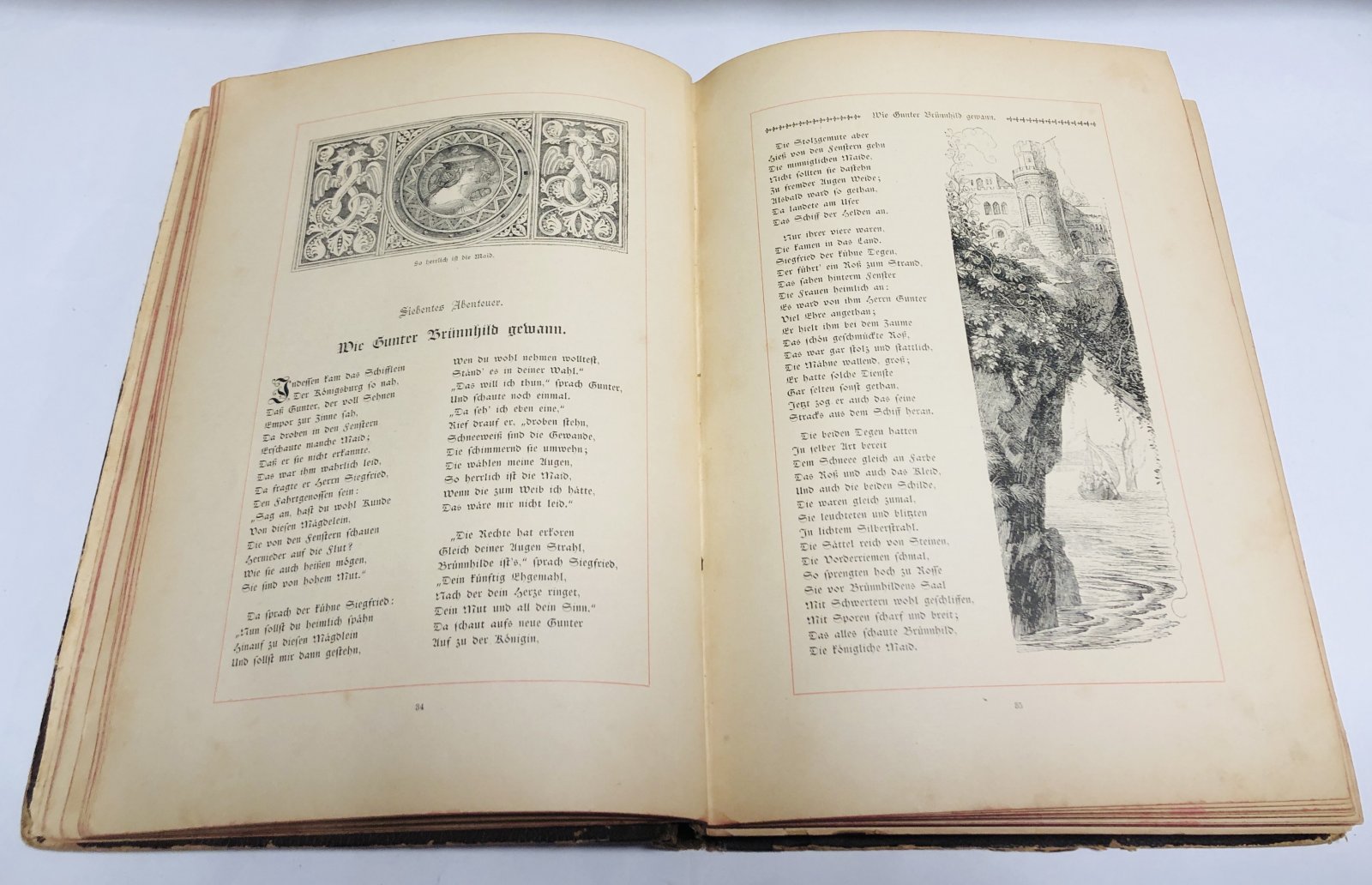 Das Nibelungenlied fur das deutsche Haus Nach den Quellen bearbeitet von Emil Engelmann / Песнь о Нибелунгах.