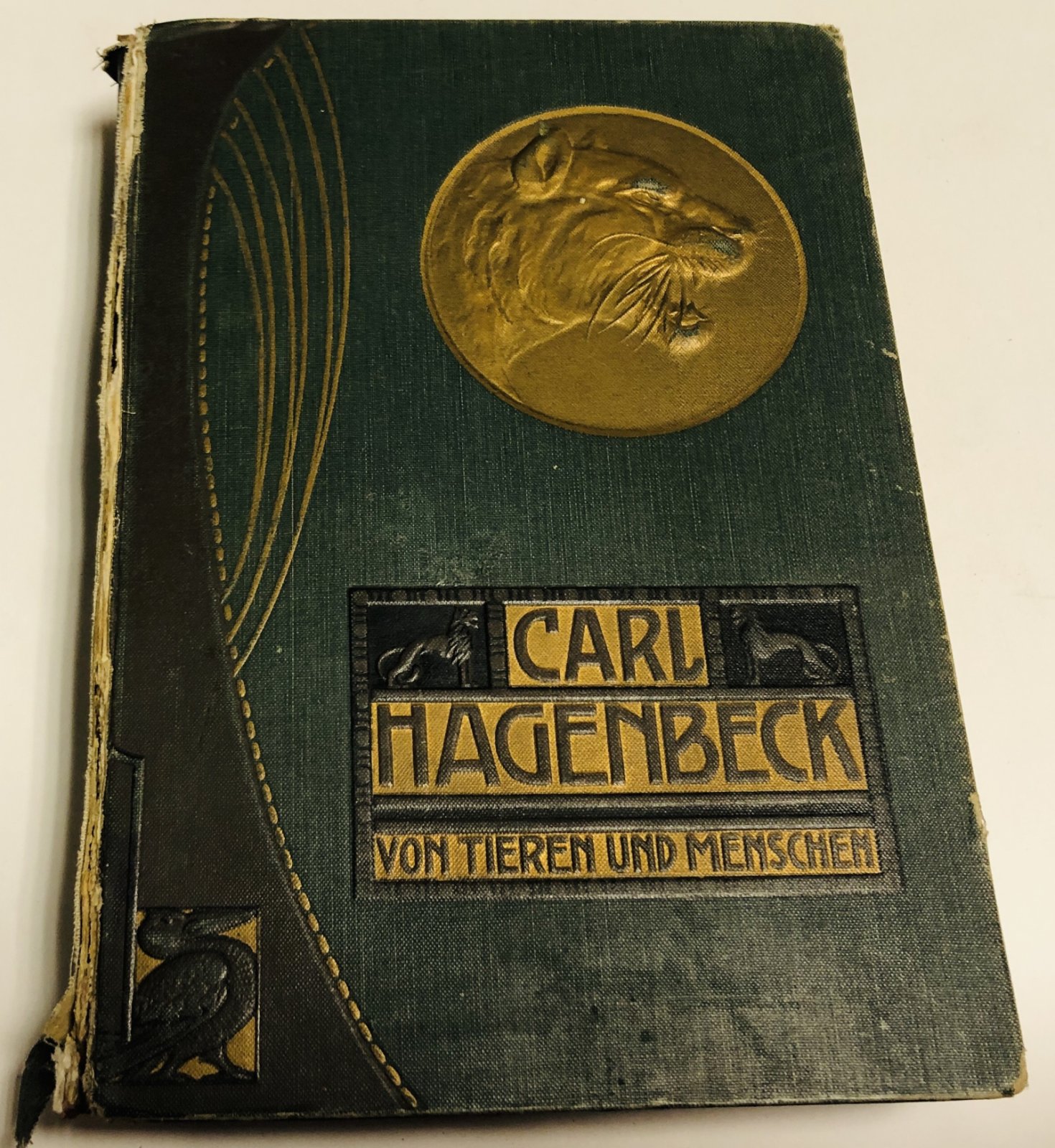 Von Tieren und Menschen. Hagenbeck Carl.