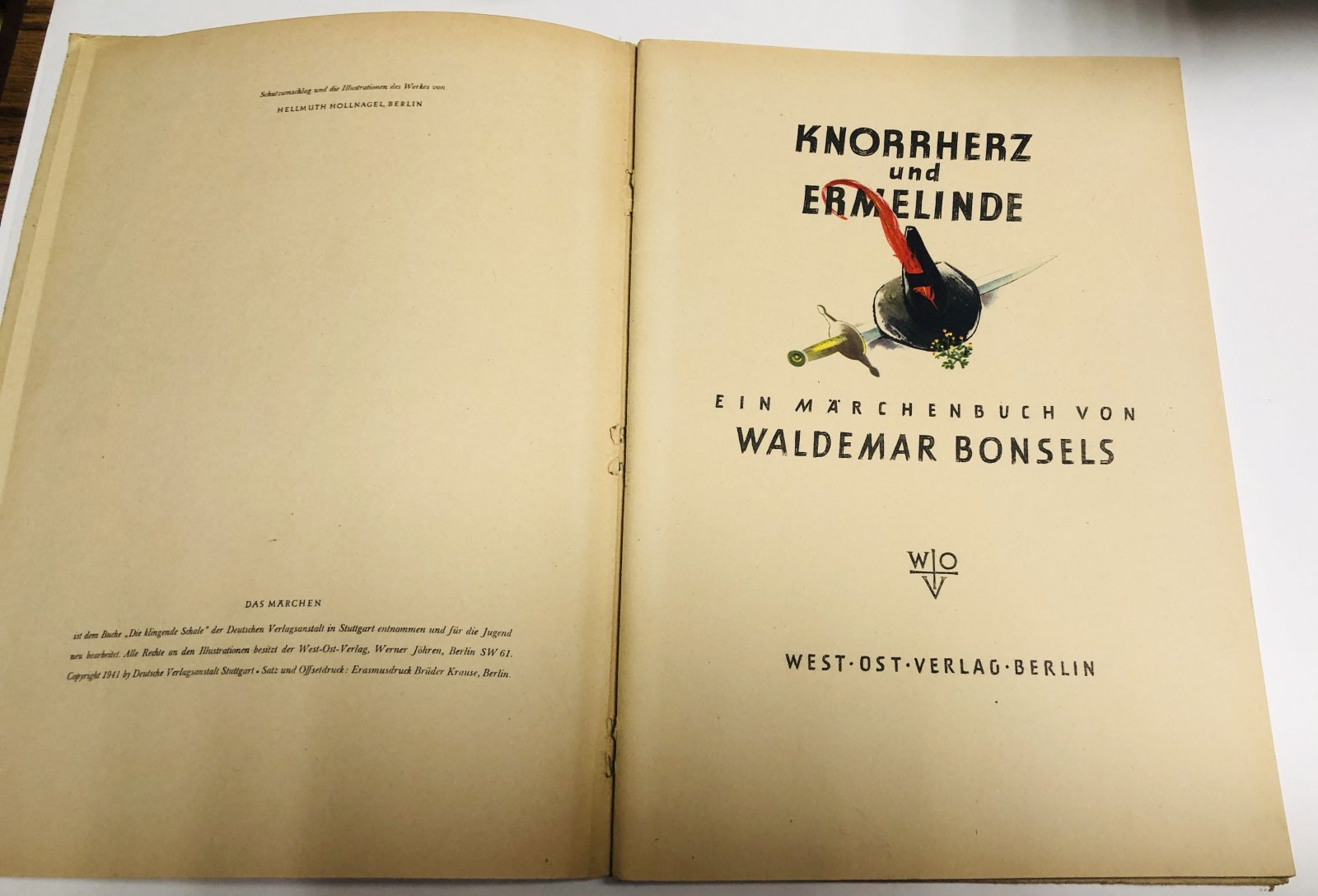 Bonsels, Waldemar. Knorrherz und Ermelinde.