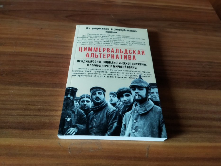 Циммервальдская альтернатива. Международное социалистическое движение в период Первой мировой войны 