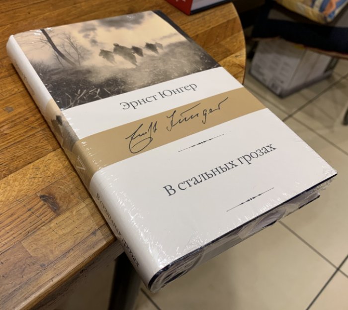Юнгер Эрнст. В стальных грозах.