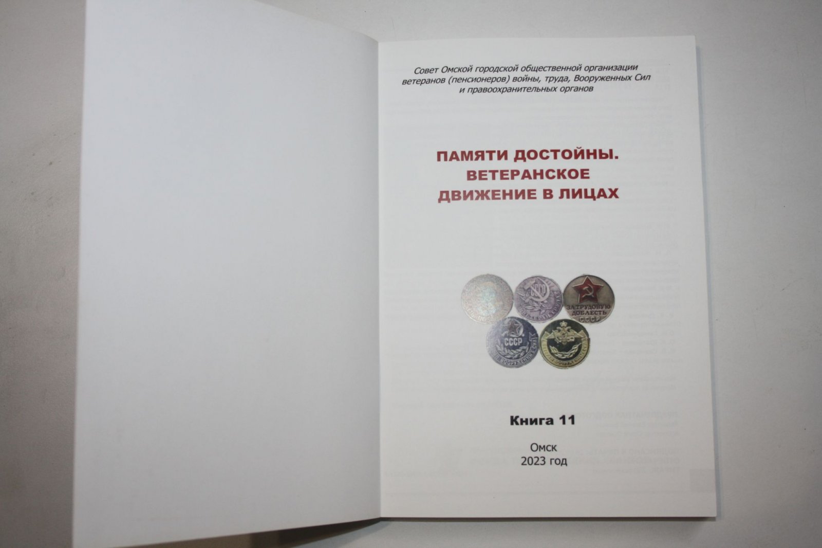 Памяти достойны. Ветеранское движение в лицах. Книга 11.