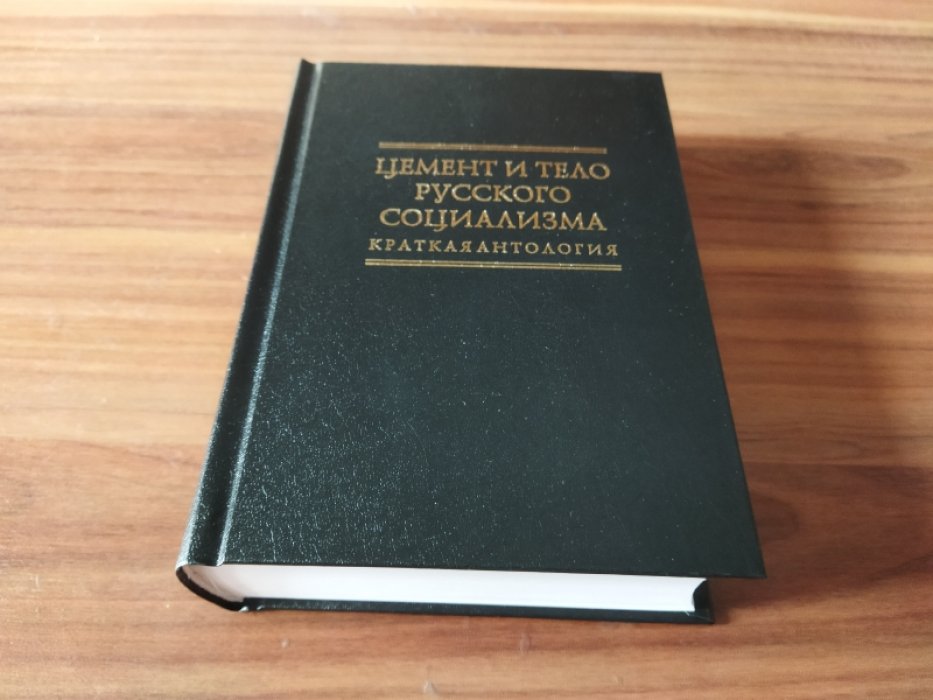 Цемент и тело русского социализма. Краткая антология. 