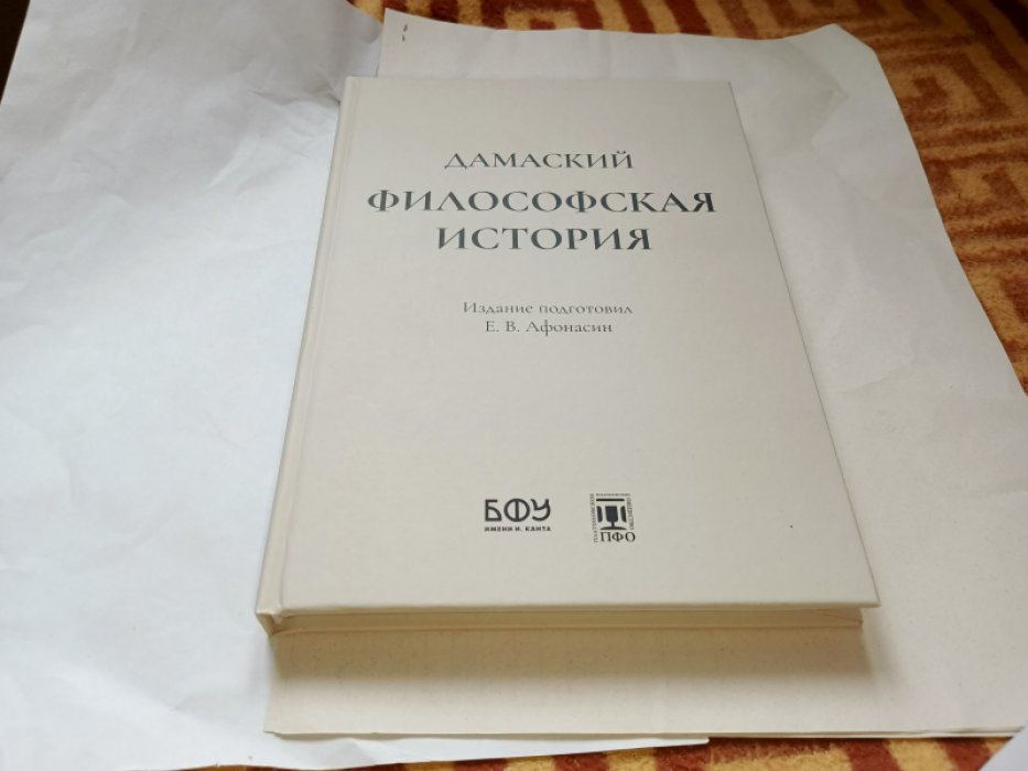 Дамаский. Философская история.