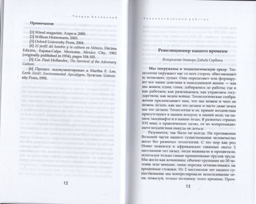 Качинский Теодор. Технологическое рабство.
