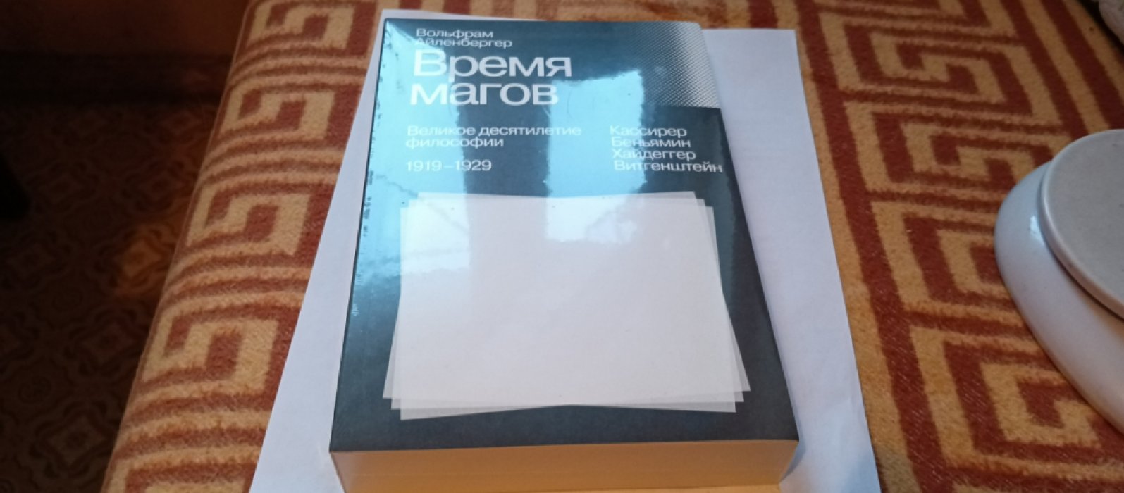 Айленбергер В. Время магов. Великое десятилетие философии. 1919-1929. 