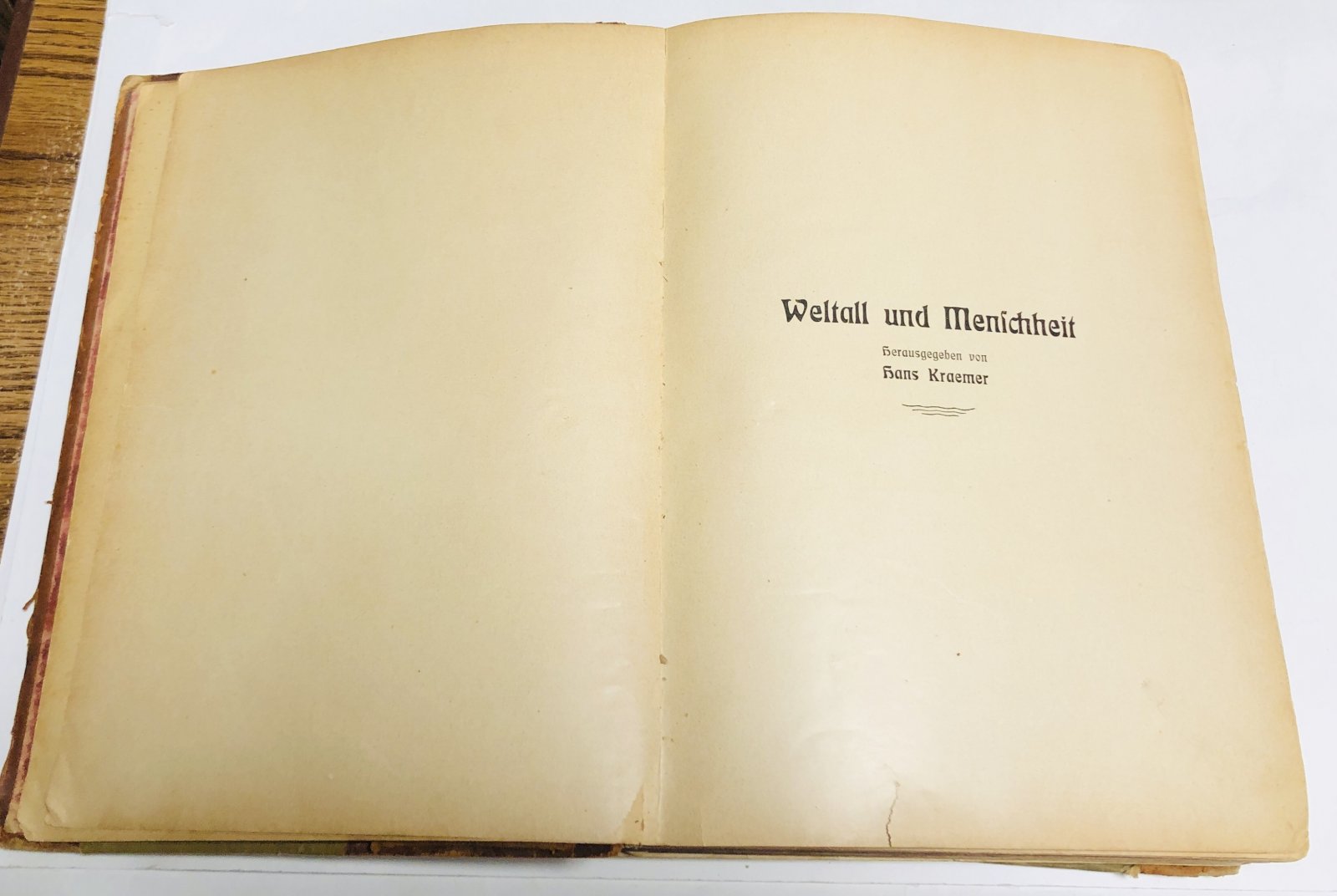 Кремер [Крэмер] Ганс [Hans Kraemer]. Вселенная и человечество. [Weltall Und Menschheit] В 5-ти томах. Том 5.